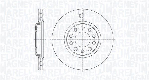 MAGNETI MARELLI Bremžu diski 361302040112